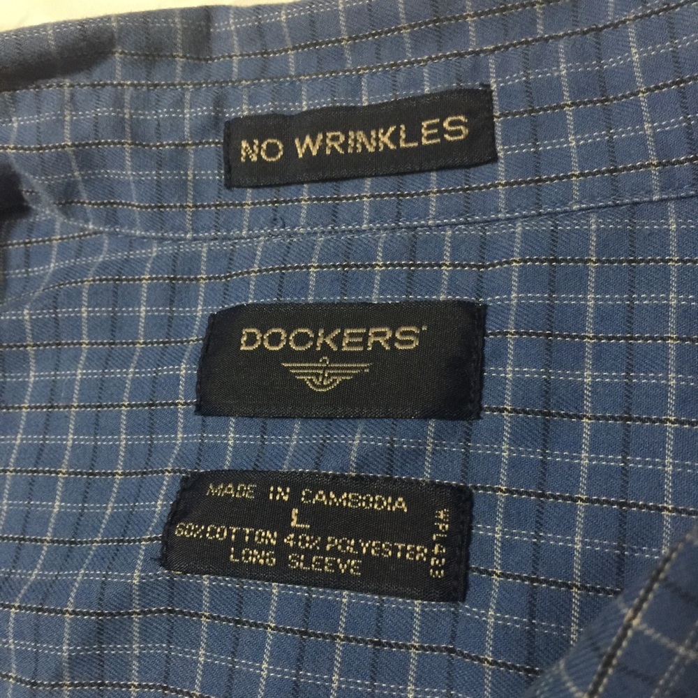 Blue button down! - Picture 3 of 3